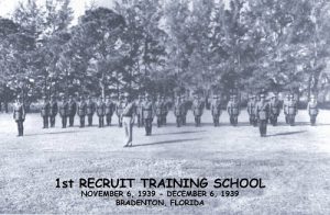 First recruit training class